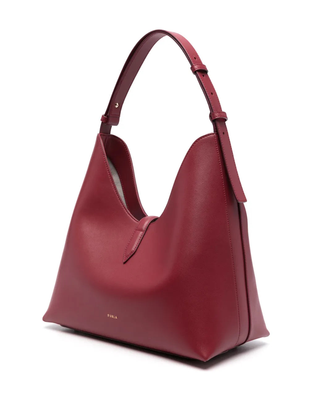 Furla Logo Stamp Shoulder Bag — Same as shown — Size One Size — Back View