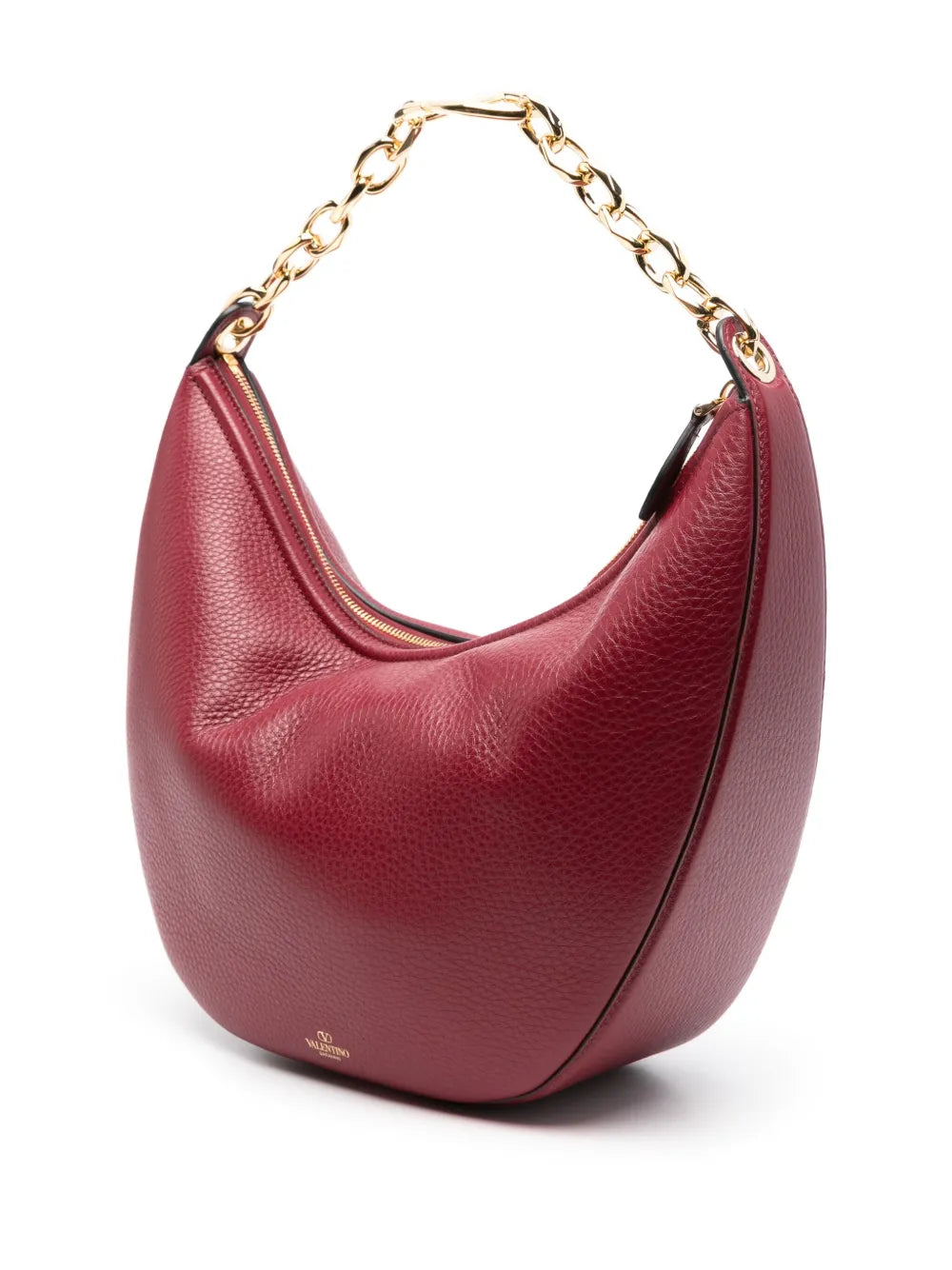 Valentino Garavani Medium Vlogo Moon Hobo Bag — Same as shown — Size One Size — Back View