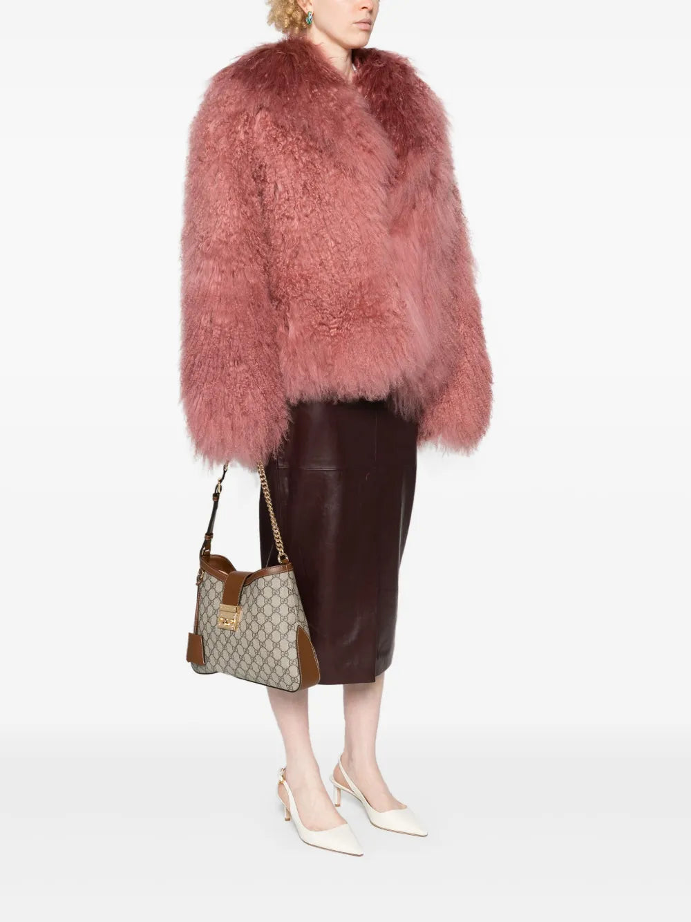 Gucci Medium Padlock Gg Shoulder Bag — Same as shown — Size One Size — Side View
