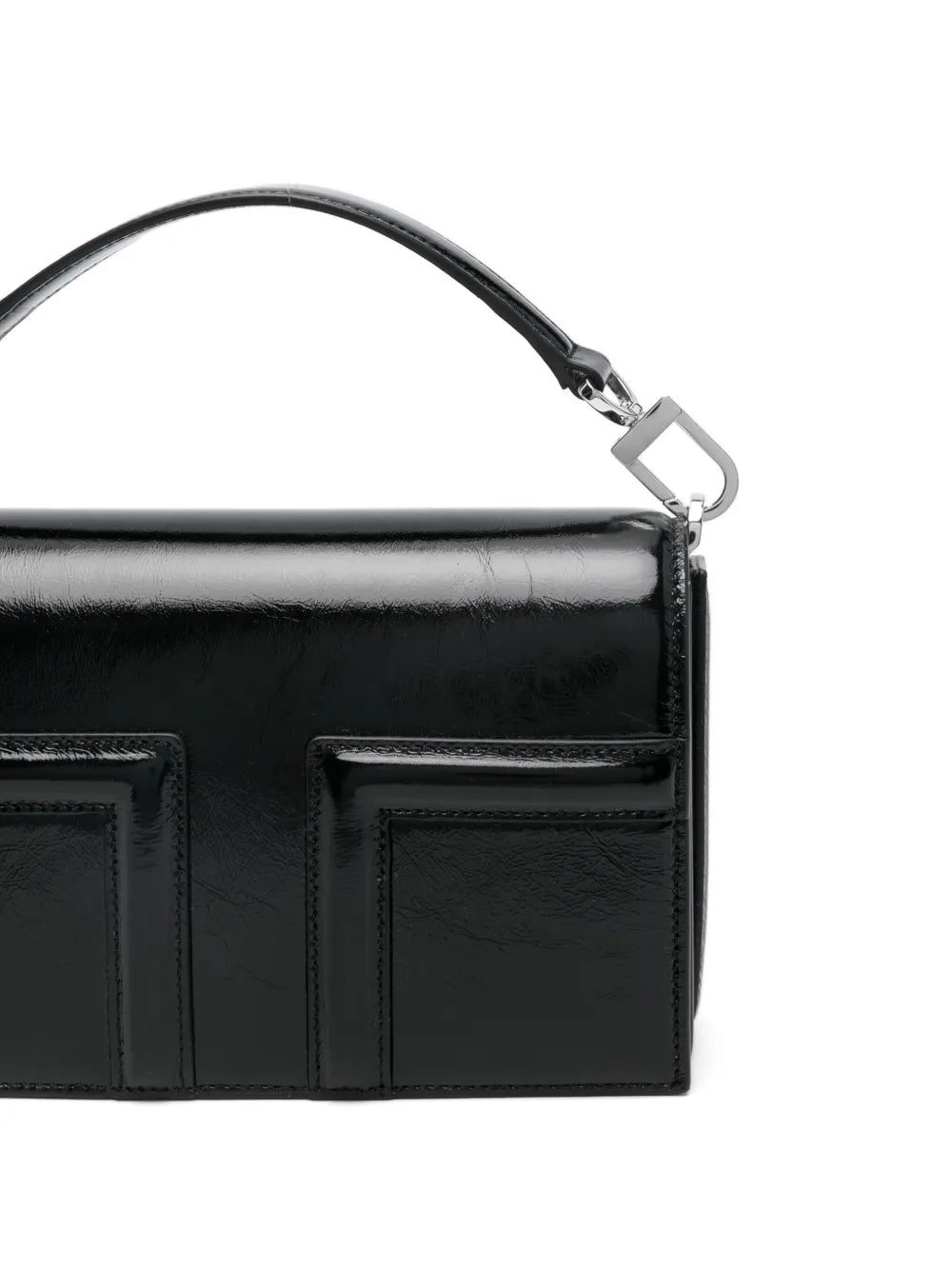 Toteme T Flap Naplack Leather Mini Bag — Same as shown — Size One Size — Top View