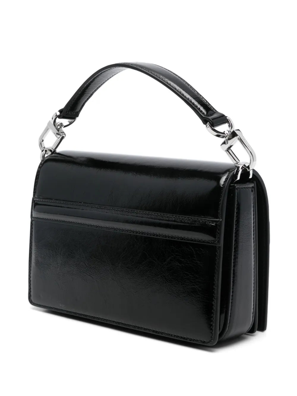 Toteme T Flap Naplack Leather Mini Bag — Same as shown — Size One Size — Back View