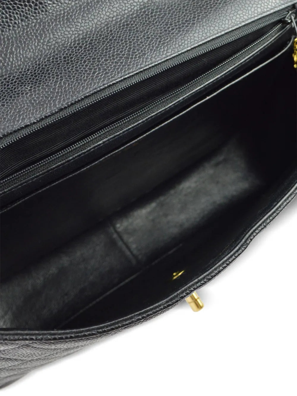 Chanel Pre Owned 1995 Jumbo Classic Flap Shoulder Bag — Same as shown — Size One Size — Back View