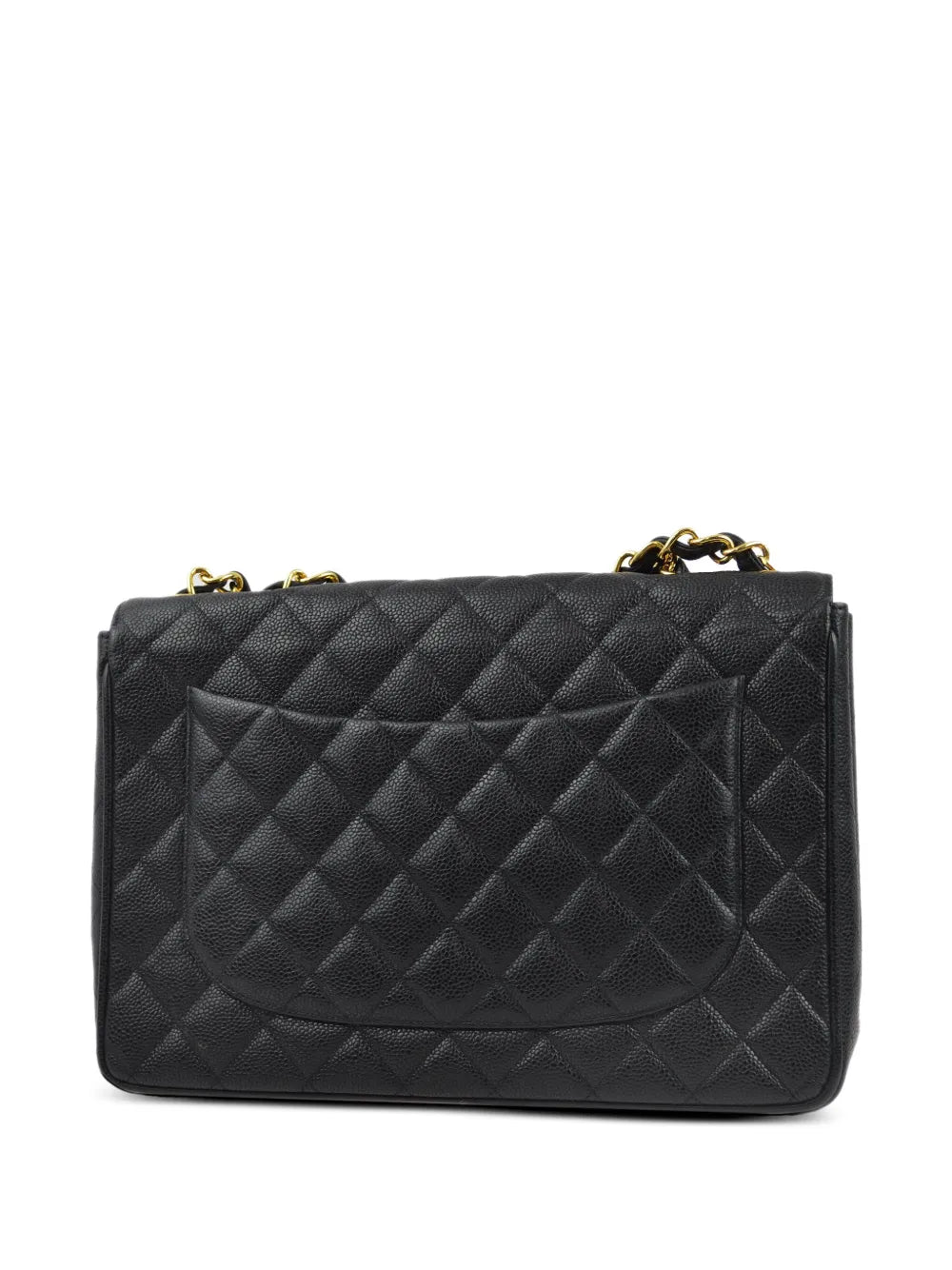 Chanel Pre Owned 1995 Jumbo Classic Flap Shoulder Bag — Same as shown — Size One Size — Side View