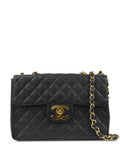 Chanel Pre Owned 1995 Jumbo Classic Flap Shoulder Bag — Same as shown — Size One Size — Front View