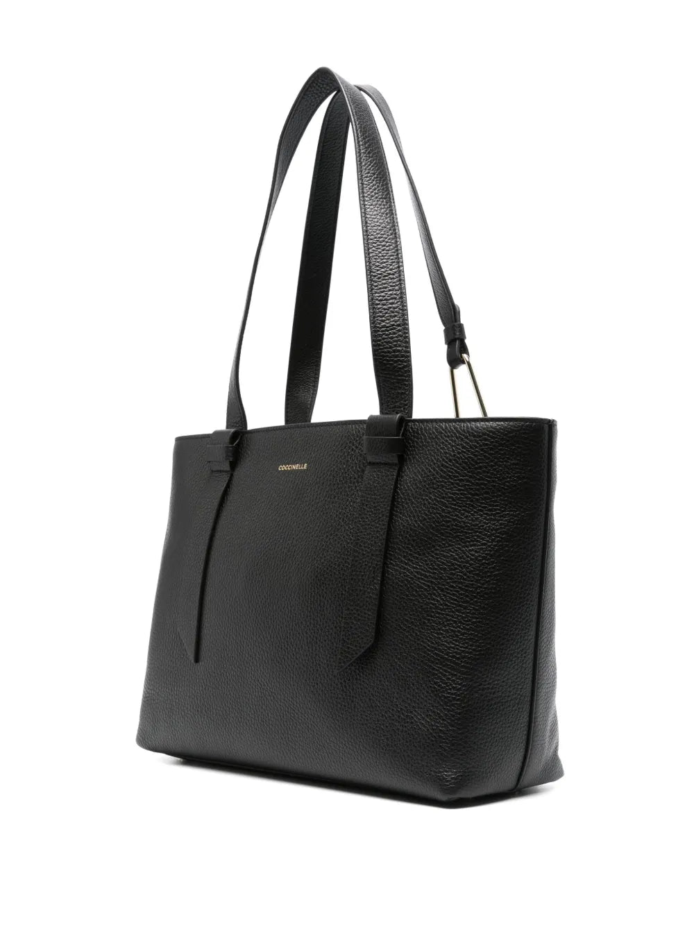 Coccinelle Malory Leather Shoulder Bag — Same as shown — Size One Size — Back View
