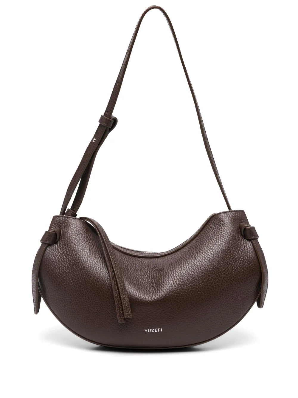 Yuzefi Fortune Cookie Leather Shoulder Bag — Same as shown — Size One Size — Front View