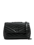 Tory Burch Small Kira Chevron Powder Coated Convertible Shoulder Bag — Same as shown — Size One Size — Front View