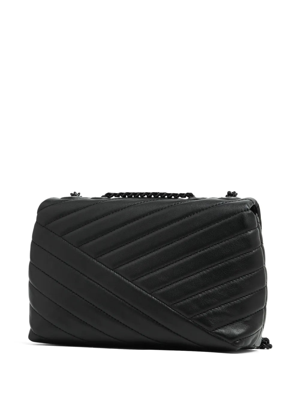 Tory Burch Small Kira Chevron Powder Coated Convertible Shoulder Bag — Same as shown — Size One Size — Side View