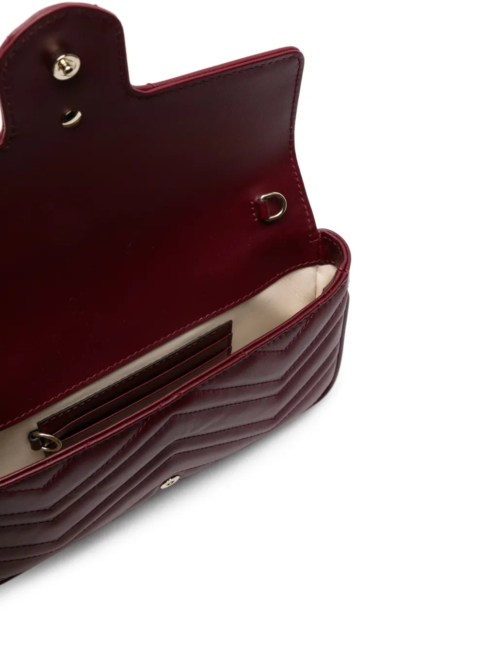 Gucci Mini Marmont Cross Body Bag — Same as shown — Size One Size — Detail View