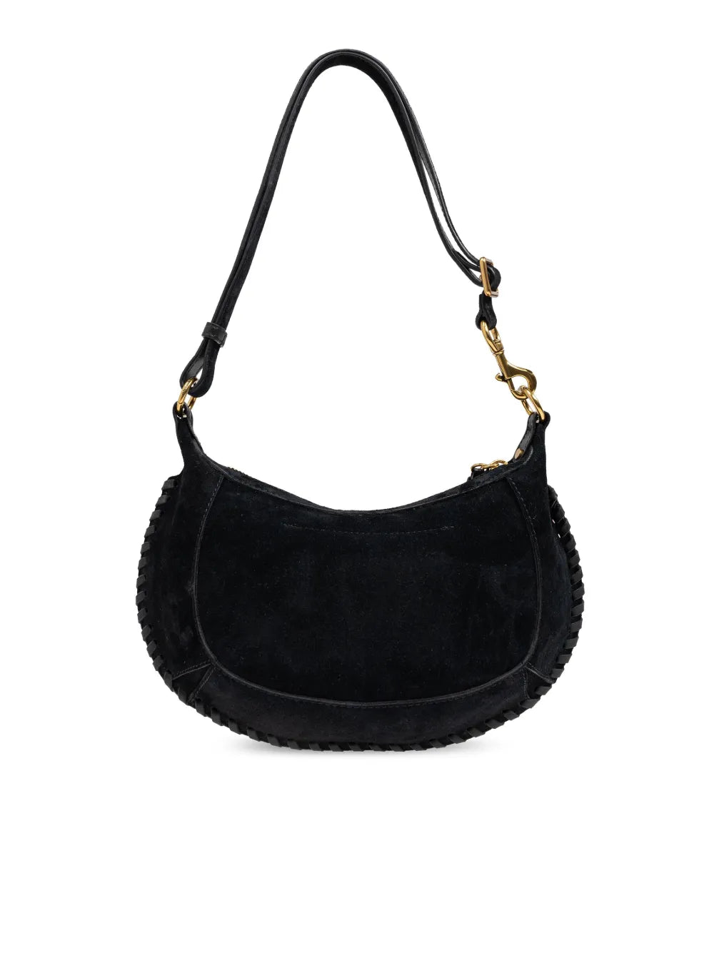 Isabel Marant Oskan Moon Suede Shoulder Bag — Same as shown — Size One Size — Back View