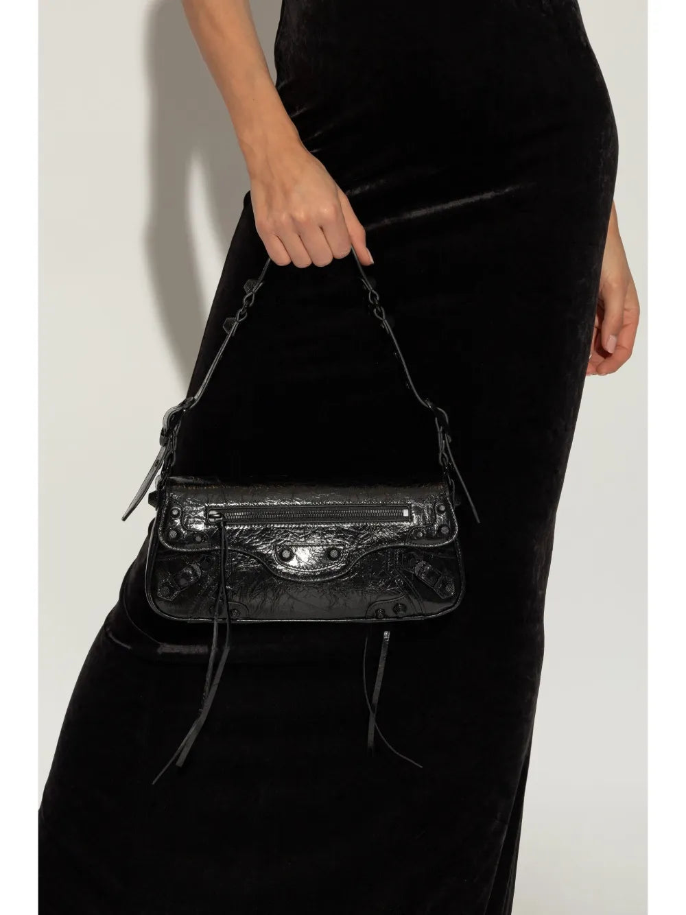 Balenciaga Small Le Cagole Shoulder Bag — Same as shown — Size One Size — Side View