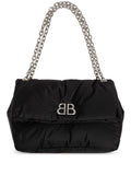 Balenciaga Medium Monaco Shoulder Bag — Same as shown — Size One Size — Front View
