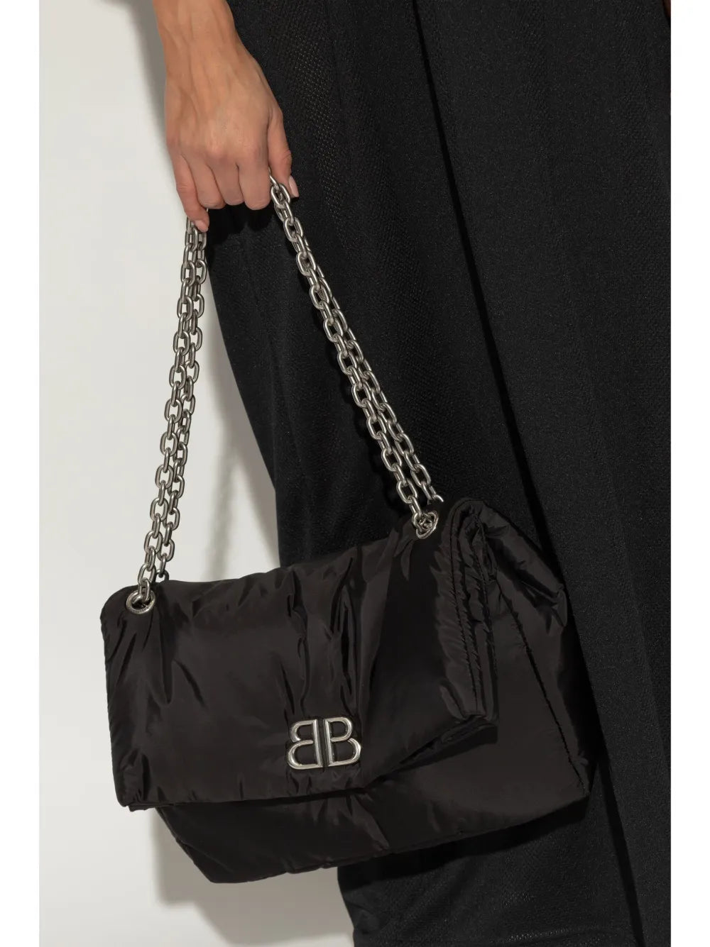 Balenciaga Medium Monaco Shoulder Bag — Same as shown — Size One Size — Side View
