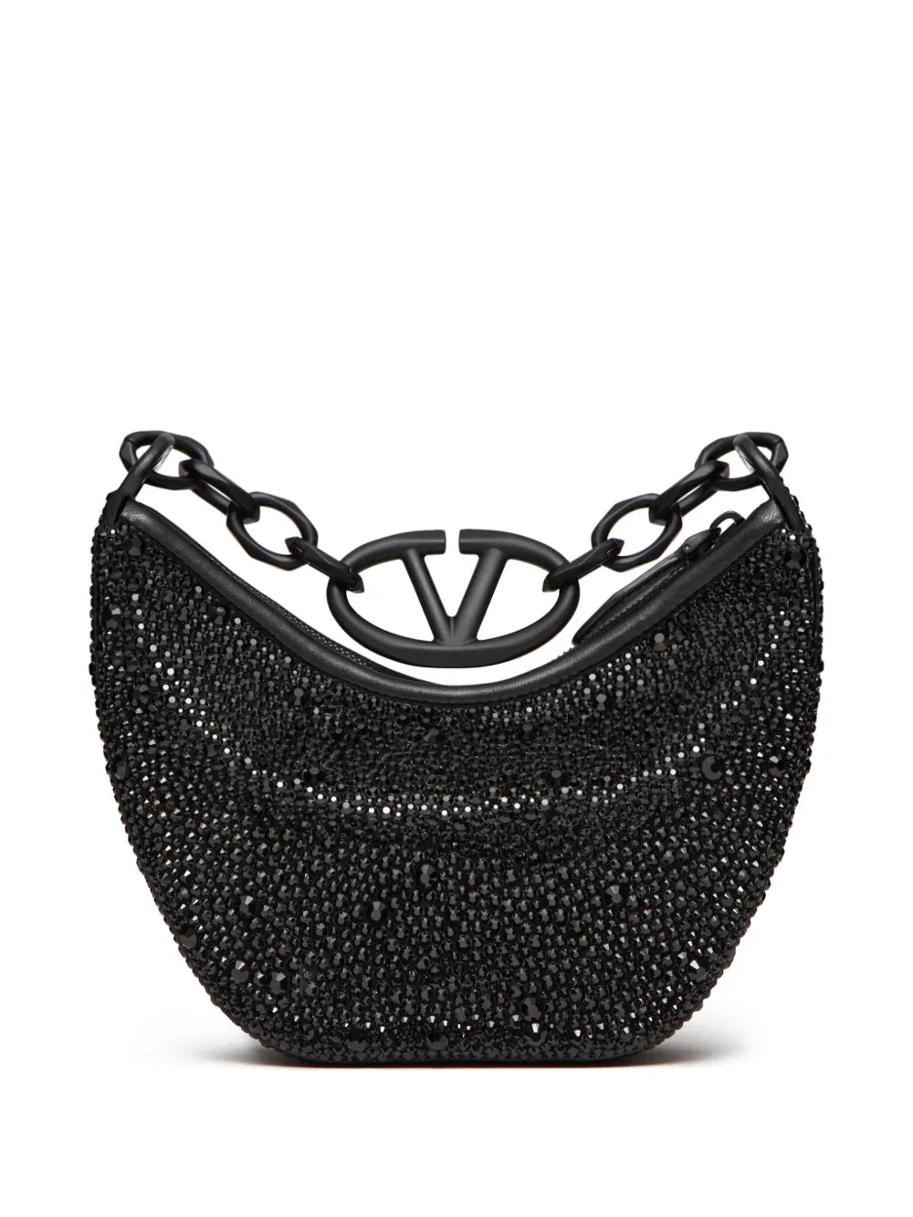 Valentino Garavani Mini Vlogo Moon Shoulder Bag — Same as shown — Size One Size — Side View