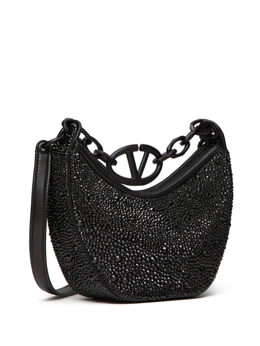 Valentino Garavani Mini Vlogo Moon Shoulder Bag — Same as shown — Size One Size — Back View