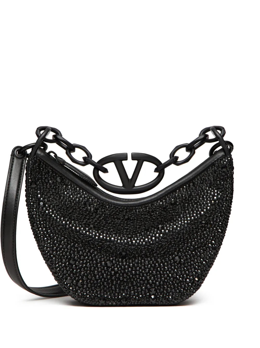 Valentino Garavani Mini Vlogo Moon Shoulder Bag — Same as shown — Size One Size — Front View