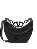 Valentino Garavani Mini Vlogo Moon Shoulder Bag — Same as shown — Size One Size — Front View