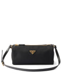 Prada Triangle Logo Pouch — Same as shown — Size One Size — Front View