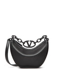 Valentino Garavani Mini Vlogo Moon Hobo Bag — Same as shown — Size One Size — Front View