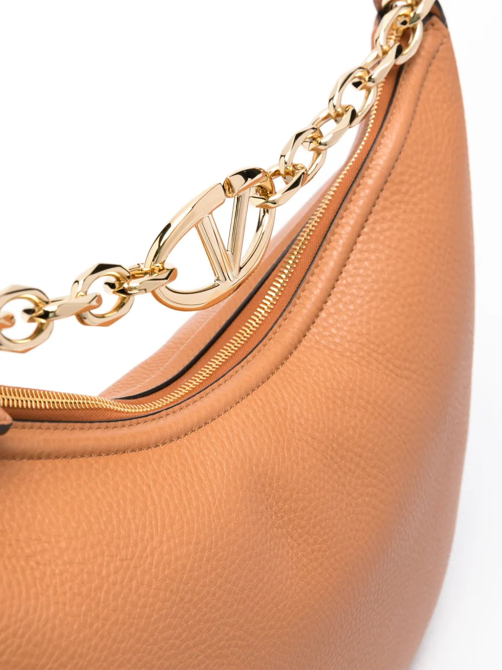 Valentino Garavani Medium Vlogo Moon Hobo Bag — Same as shown — Size One Size — Top View