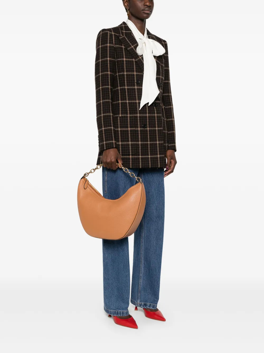 Valentino Garavani Medium Vlogo Moon Hobo Bag — Same as shown — Size One Size — Side View