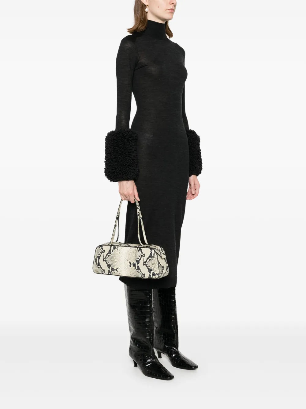 Khaite Simona Shoulder Bag — Same as shown — Size One Size — Side View