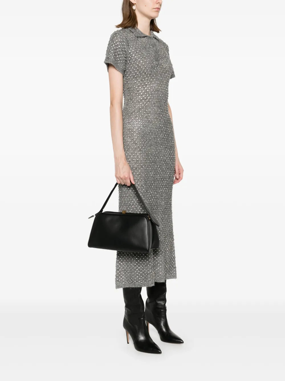 Khaite Cate Shoulder Bag — Same as shown — Size One Size — Side View