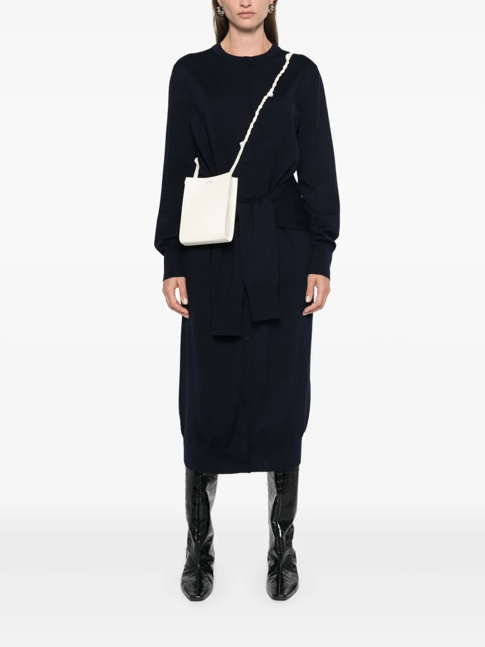 Jil Sander Small Tangle Shoulder Bag — Same as shown — Size One Size — Side View