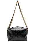Uma Wang Logo Debossed Shoulder Bag — Same as shown — Size One Size — Front View