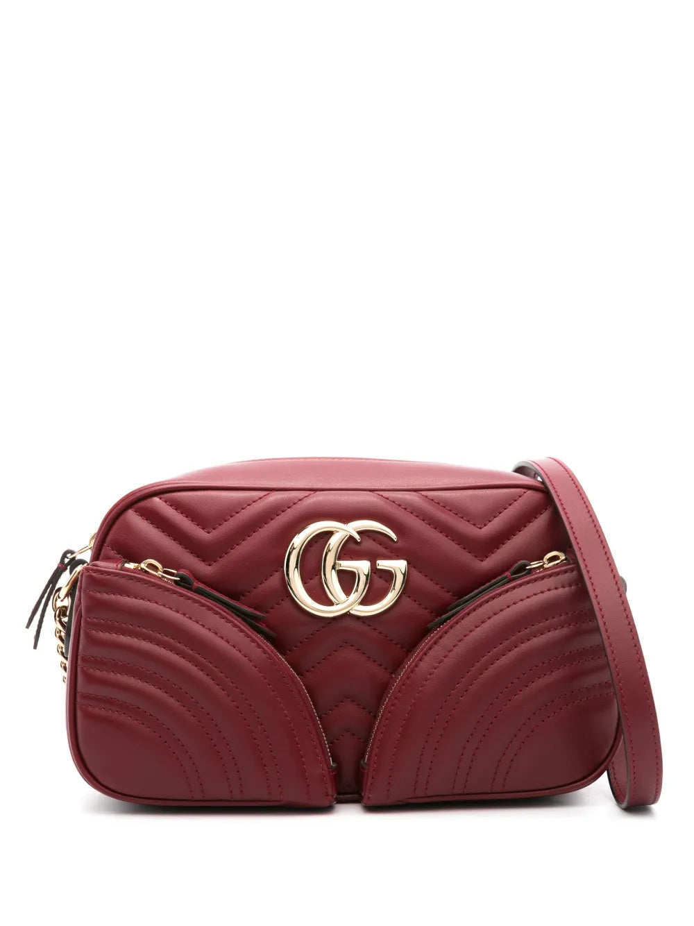 Gucci Small Gg Marmont Shoulder Bag — Same as shown — Size One Size — Front View