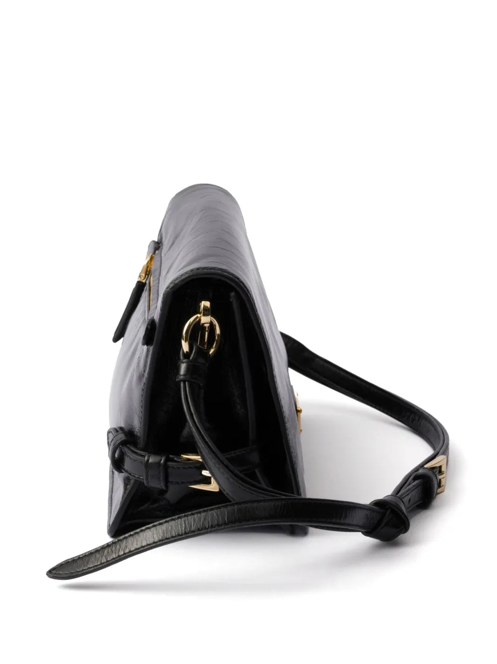 Prada Leather Shoulder Bag — Same as shown — Size One Size — Detail View