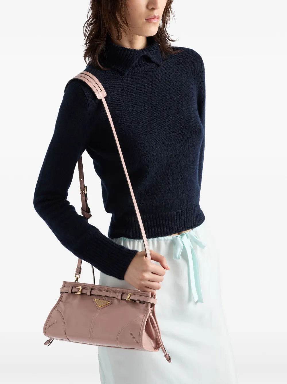 Prada Small Bonnie Shoulder Bag — Same as shown — Size One Size — Side View