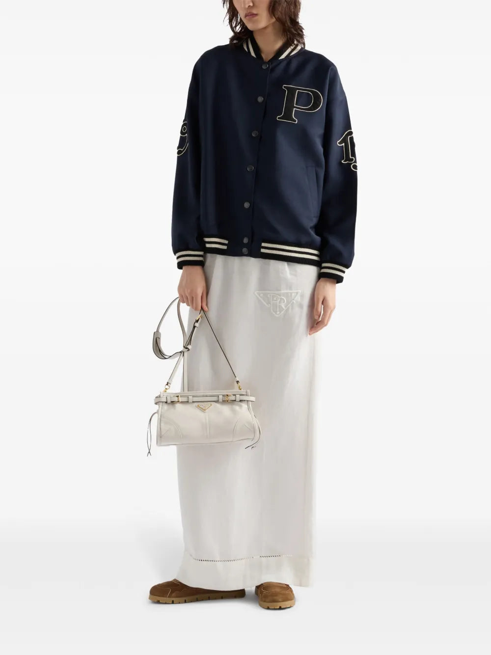 Prada Small Bonnie Shoulder Bag — Same as shown — Size One Size — Side View
