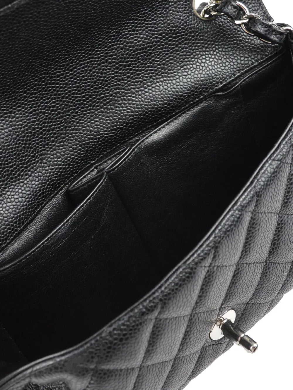 Chanel Pre Owned 2008 East West Shoulder Bag — Same as shown — Size One Size — Top View