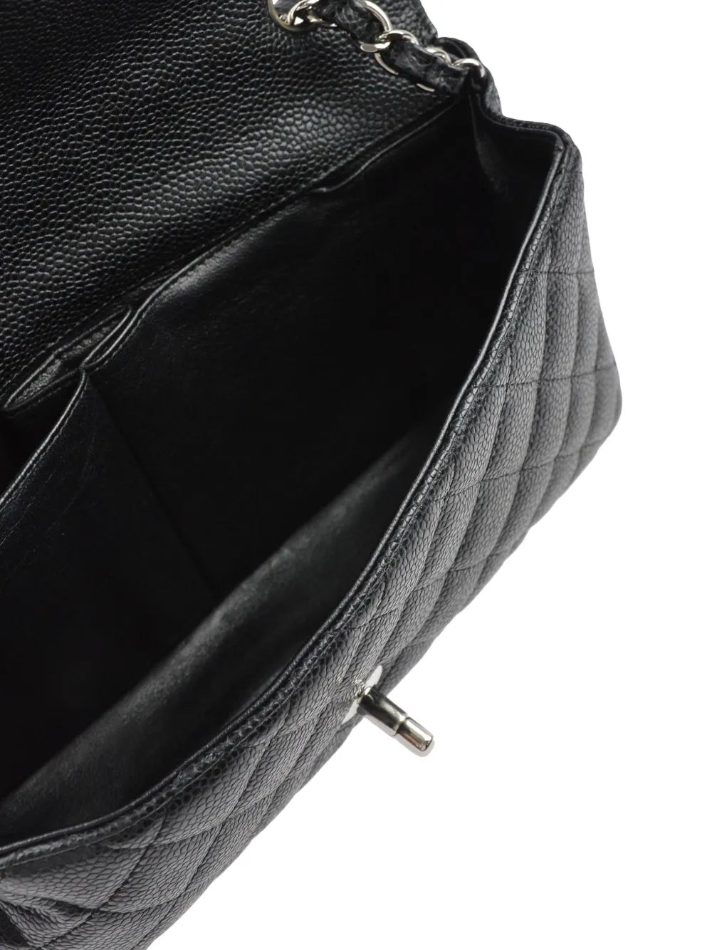 Chanel Pre Owned 2008 East West Shoulder Bag — Same as shown — Size One Size — Back View