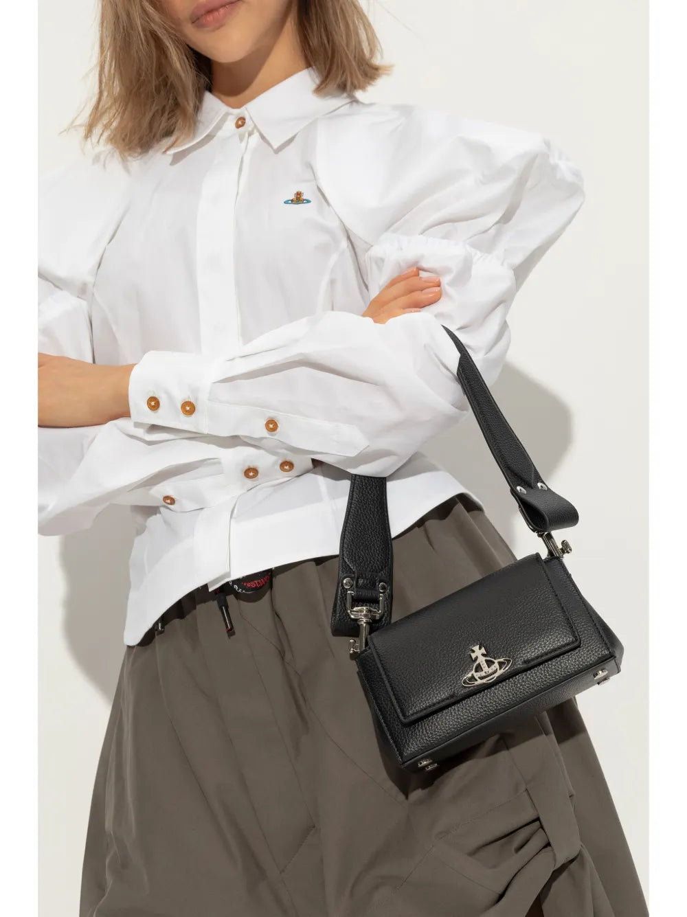 Vivienne Westwood Hazel Shoulder Bag — Same as shown — Size One Size — Side View