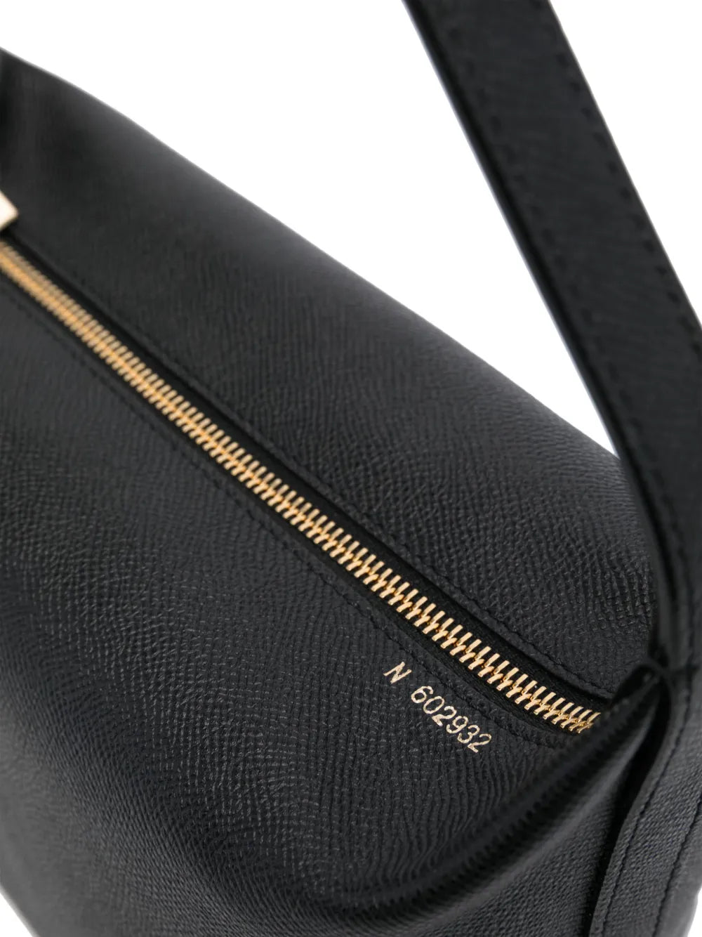 Valextra Zipped Adjustable Shoulder Bag — Same as shown — Size One Size — Top View