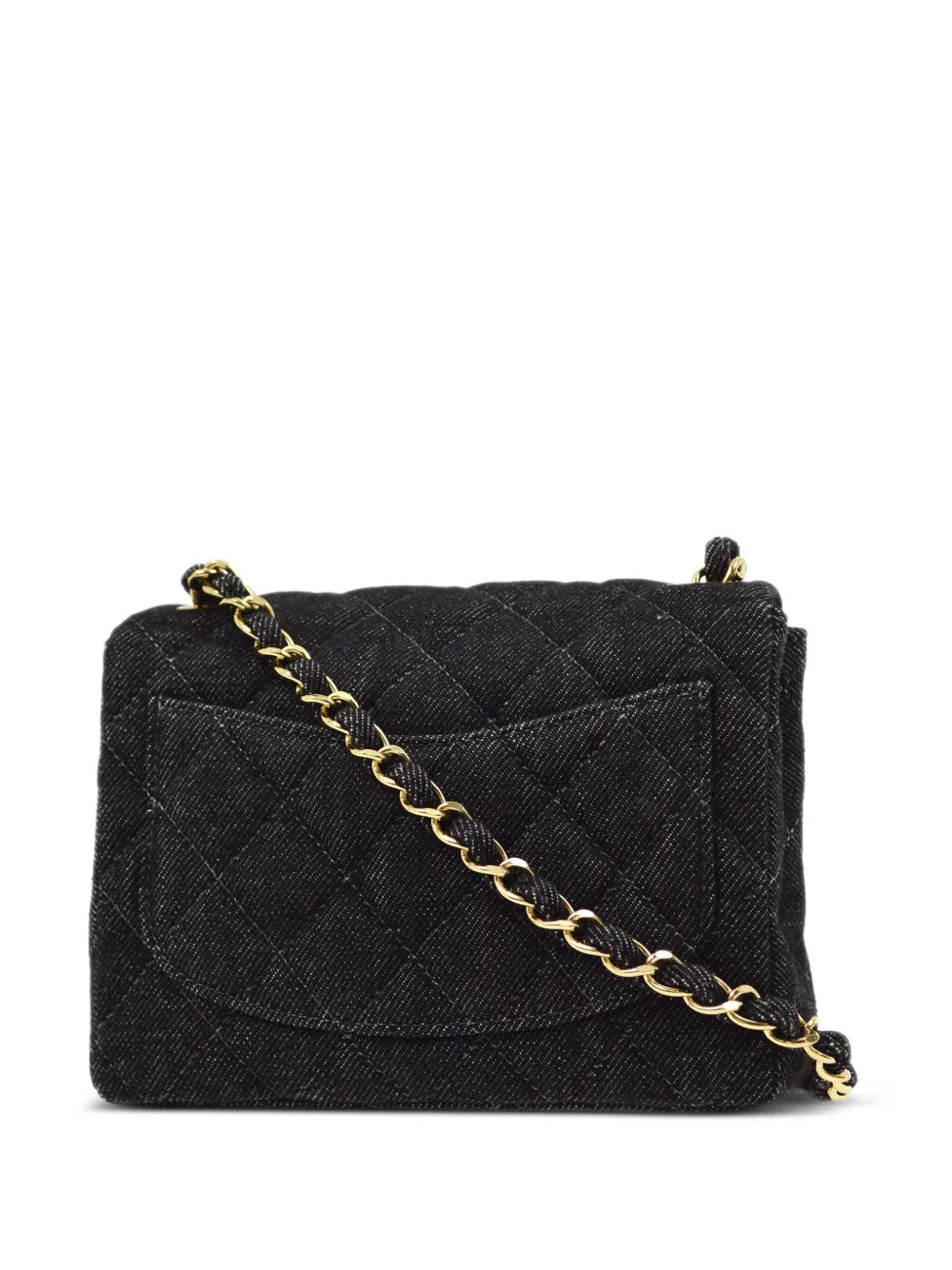 Chanel Pre Owned 2000 Classic Square Flap Mini Shoulder Bag — Same as shown — Size One Size — Side View