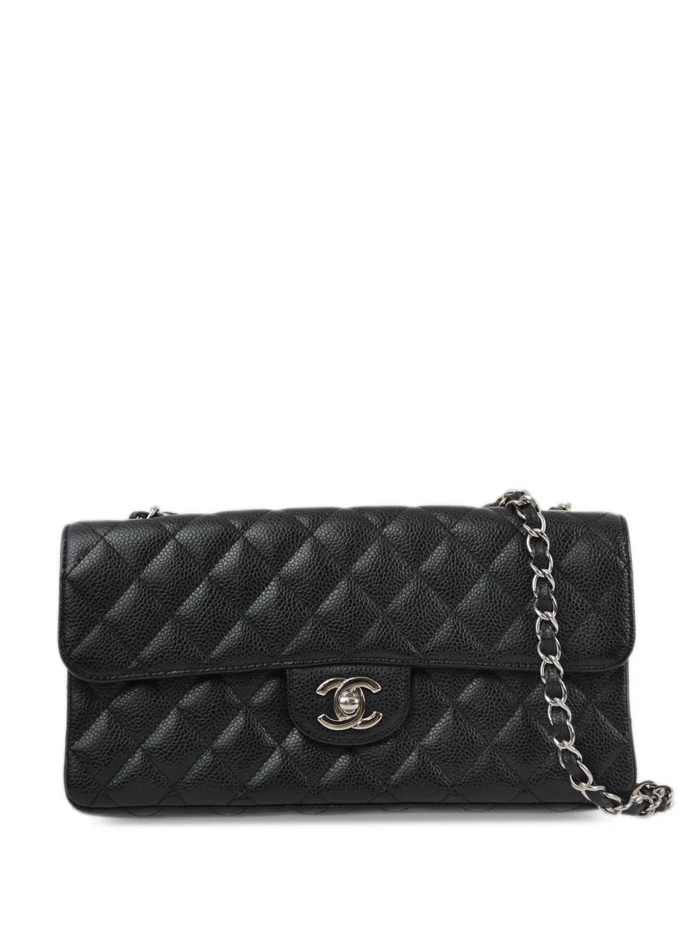 Chanel Pre Owned 2006 East West Shoulder Bag — Same as shown — Size One Size — Front View