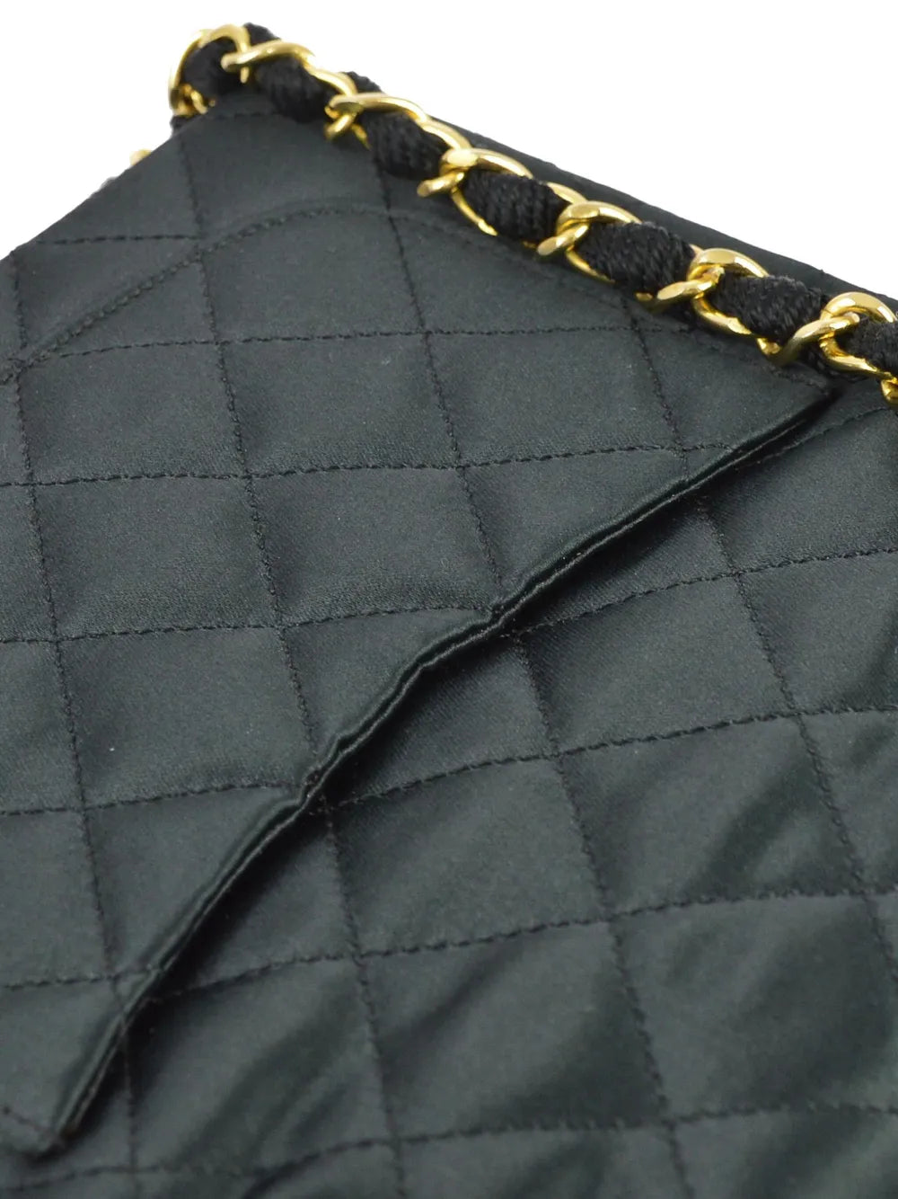 Chanel Pre Owned 1990 Mini Classic Square Flap 17 Shoulder Bag — Same as shown — Size One Size — Detail View