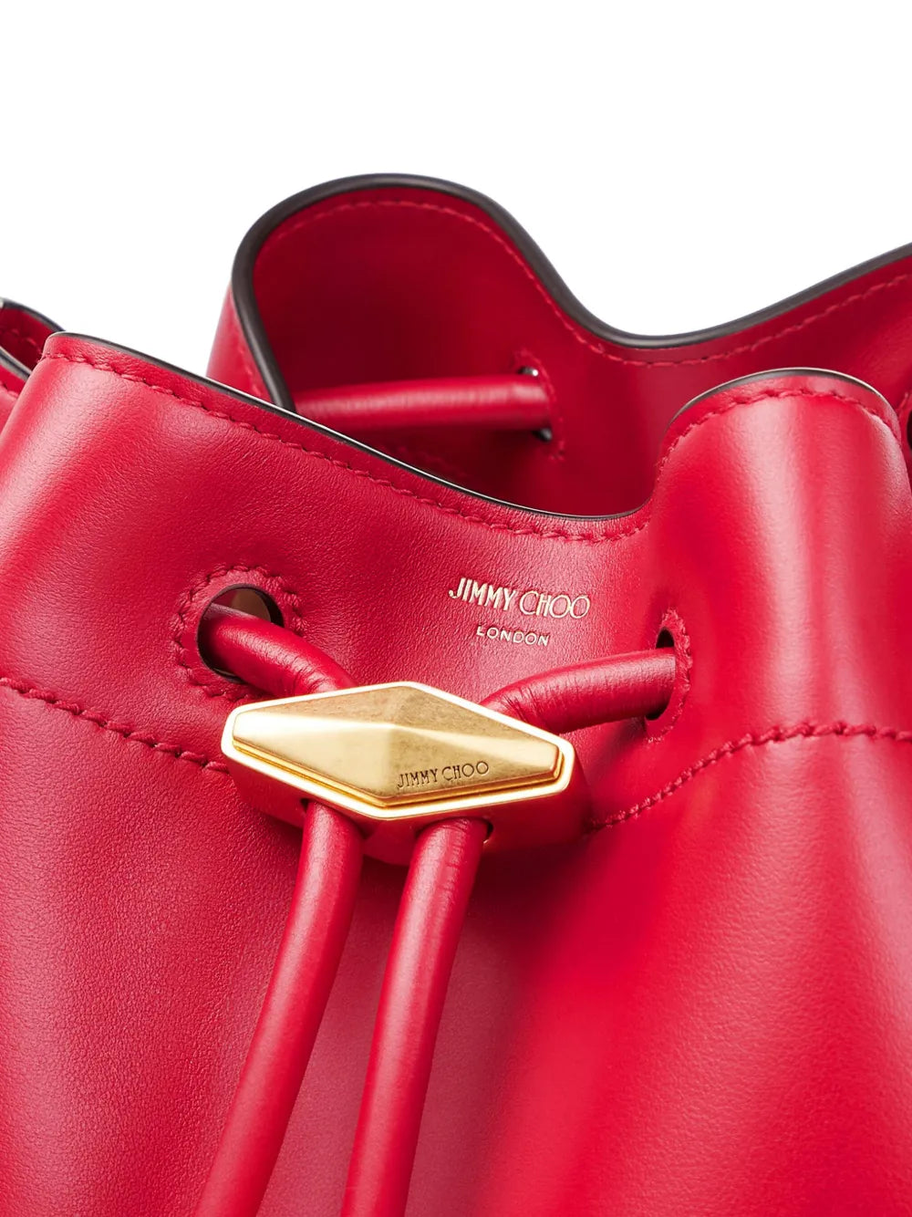 Jimmy Choo Medium Cinch Bucket Bag — Same as shown — Size One Size — Top View