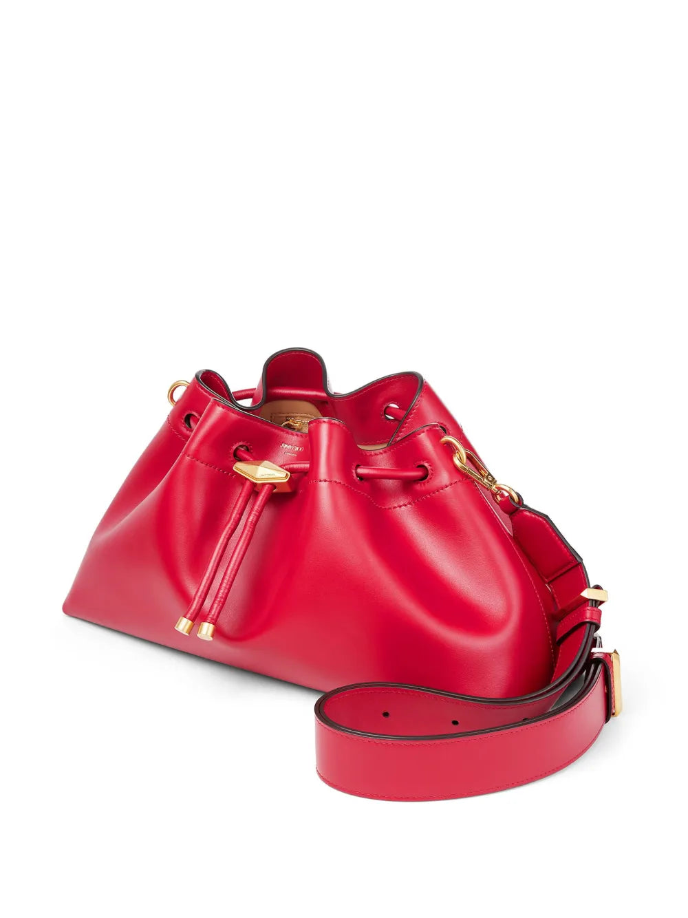 Jimmy Choo Medium Cinch Bucket Bag — Same as shown — Size One Size — Back View