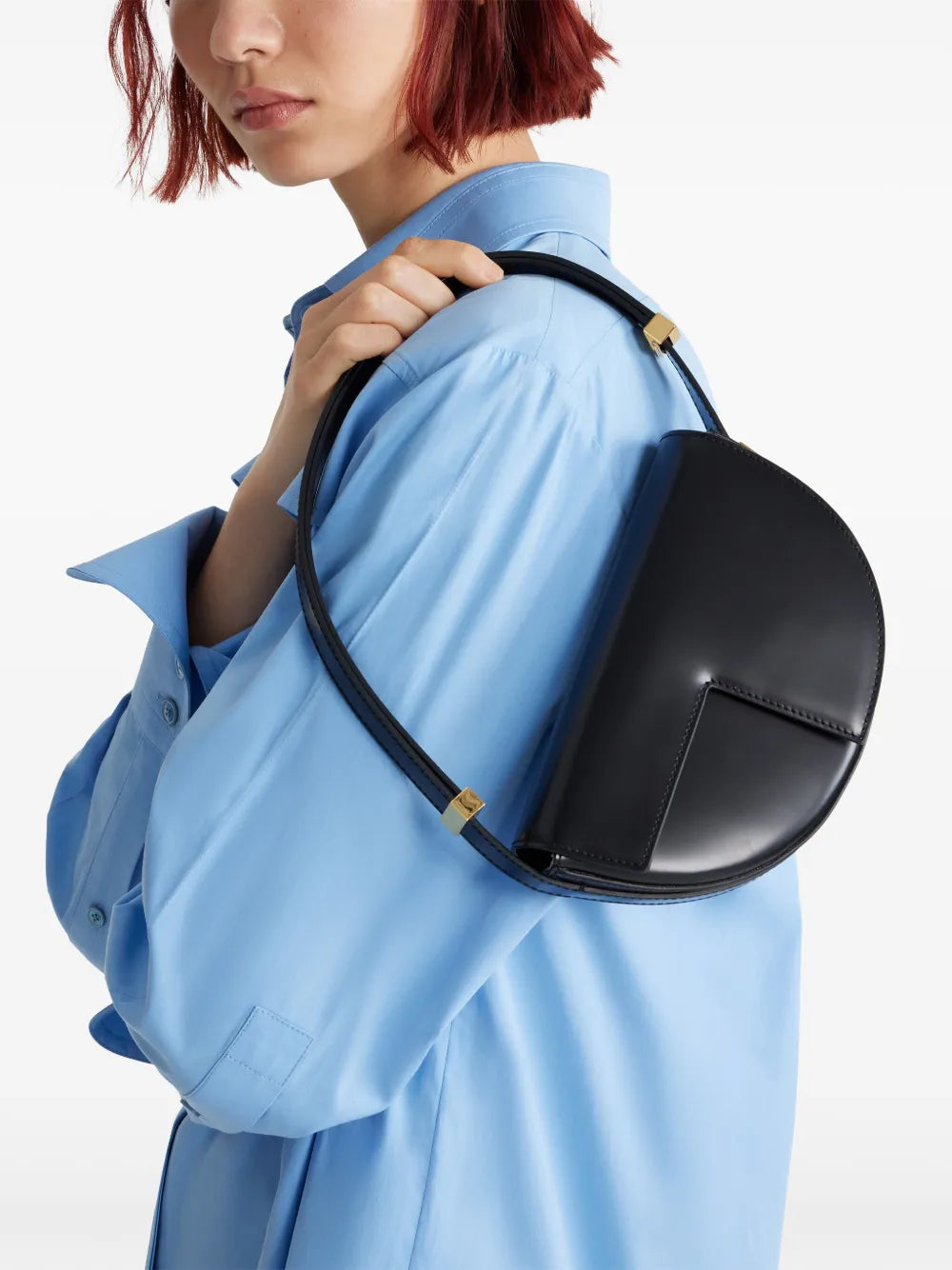 Patou Le Petit Patou Shoulder Bag — Same as shown — Size One Size — Side View