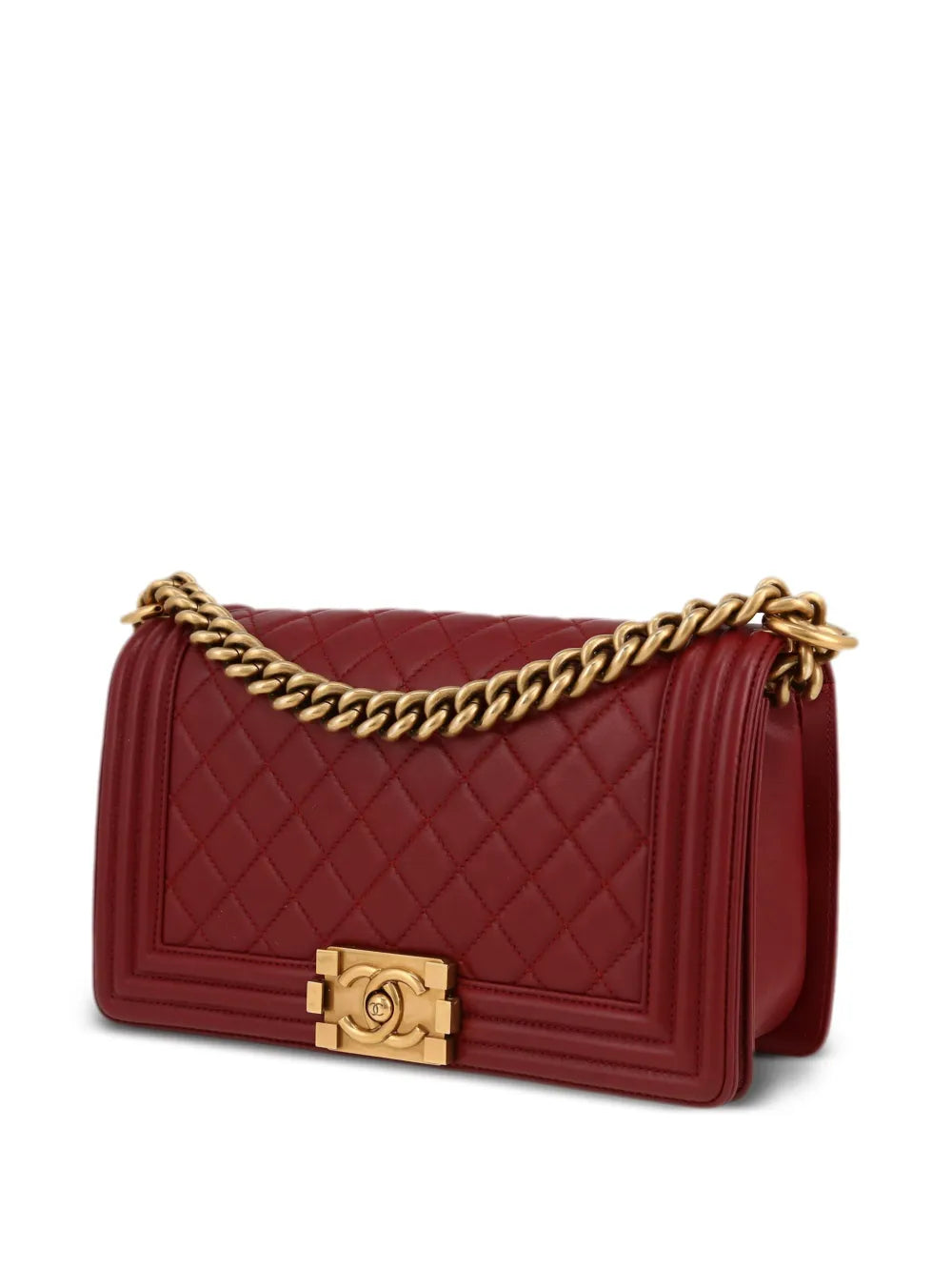Chanel Pre Owned Boy Shoulder Bag — Same as shown — Size One Size — Top View