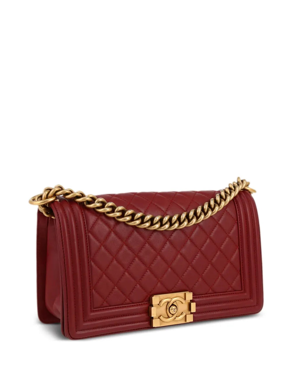 Chanel Pre Owned Boy Shoulder Bag — Same as shown — Size One Size — Back View