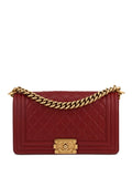 Chanel Pre Owned Boy Shoulder Bag — Same as shown — Size One Size — Front View