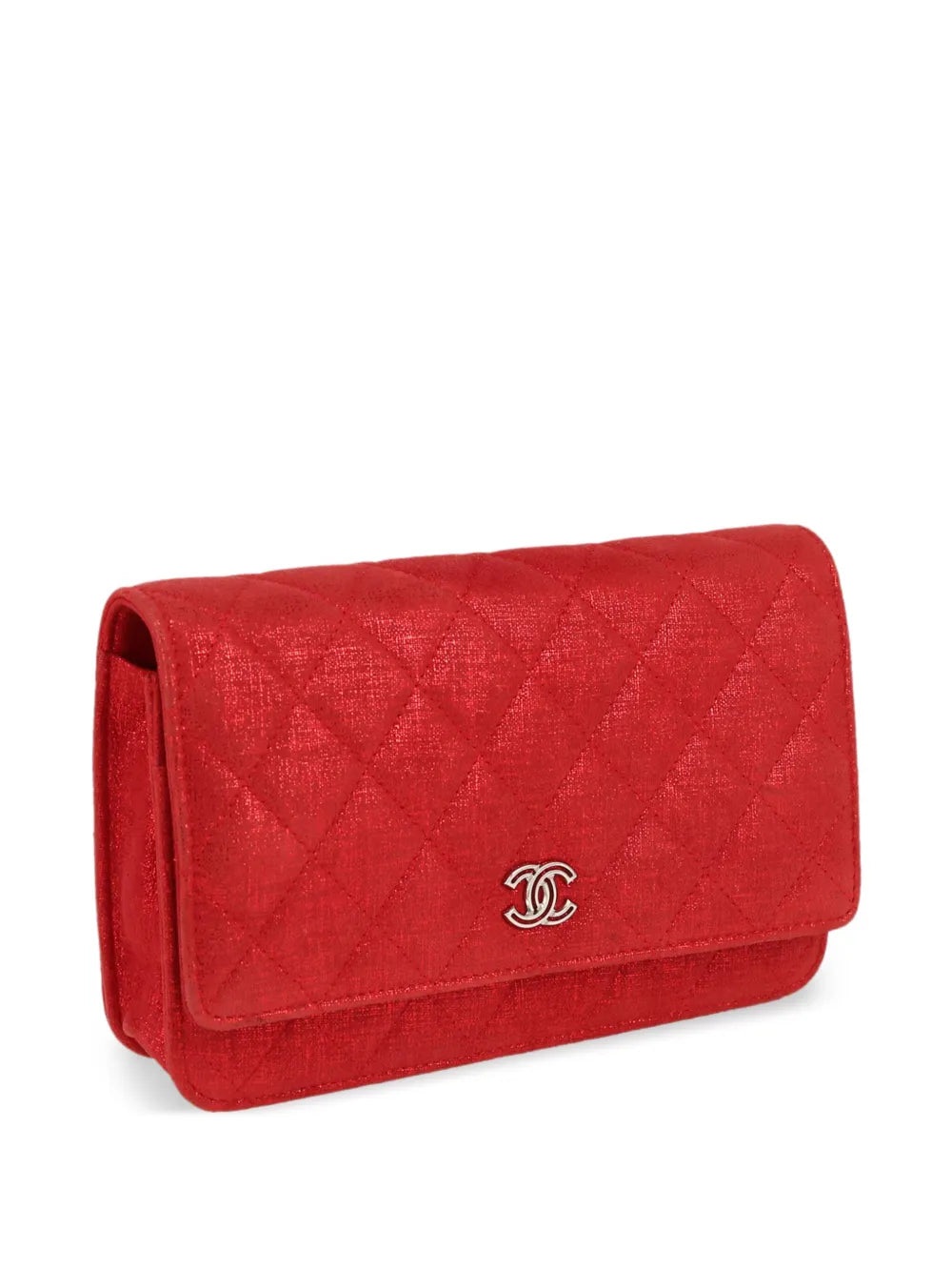 Chanel Pre Owned Wallet On Chain Shoulder Bag — Same as shown — Size One Size — Top View