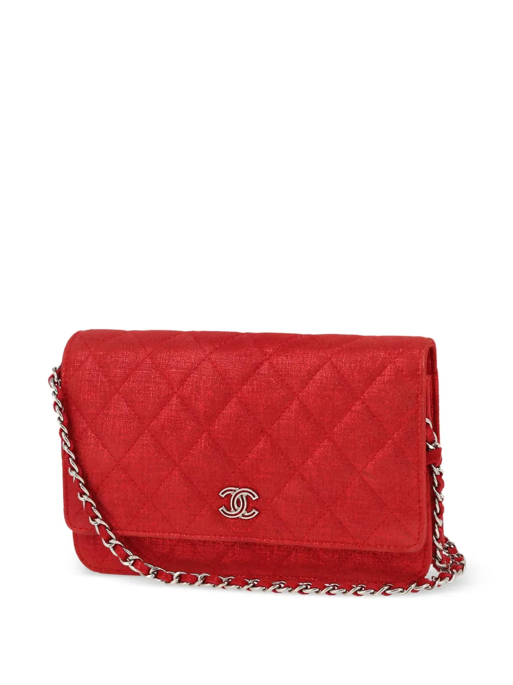 Chanel Pre Owned Wallet On Chain Shoulder Bag — Same as shown — Size One Size — Detail View