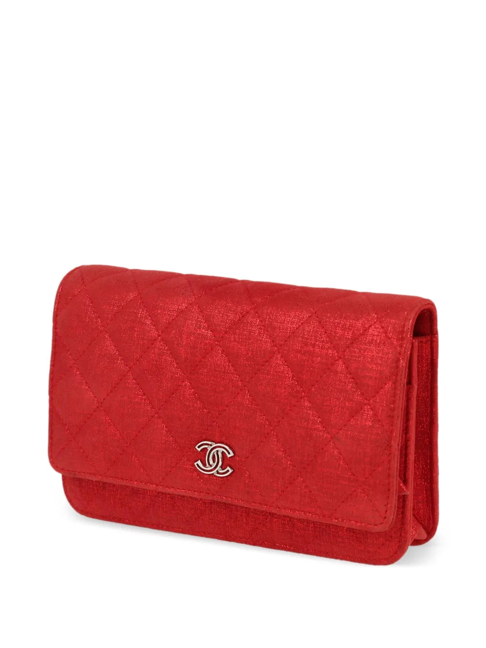 Chanel Pre Owned Wallet On Chain Shoulder Bag — Same as shown — Size One Size — Back View