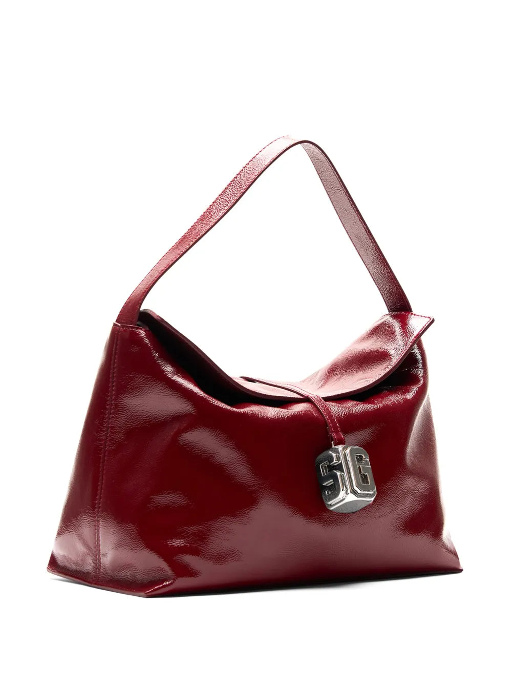 Gcds Large Leather Comma Bag — Same as shown — Size One Size — Detail View
